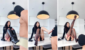 【莫吉托】性感长靴黑丝虐-97LZTD-834541367