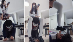 【小梨sama】jk白丝调教傻贱狗-97LZTD-834541377