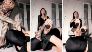 【微希】网袜诱惑-口水喂食-97LZTD-834541380