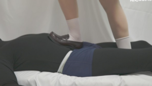 【七七】虐腹系列-上头下头一起吐七七JK高跟白袜-97LZTD-834541394