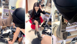 【风吟殿下】超多脏鞋狗舌清理-97LZTD-834541413