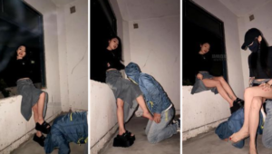 【莫吉托】车内+楼梯间惩罚跟踪狂-97LZTD-834541530