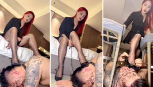 【黛帝】车模S的脚下奴-97LZTD-8345415547