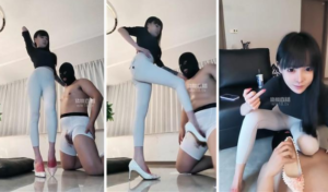 【安晴】健身女神连环踢裆-97LZTD-8345415556