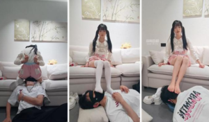 【萝莉收割机】女神白丝暴揍奴【下】-97LZTD-8345415639