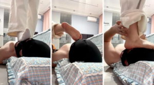 【足彩馆】白袜妹子踩踏-97LZTD-8345415640