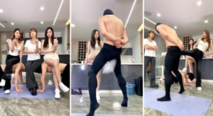 【麋鹿银儿】超美女新人暴打踹头踢裆残虐升级双狗深喉-97LZTD-83454157133