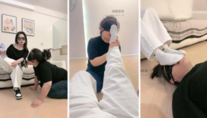 【辣姐】原味鞋袜玩骚母狗-97LZTD-83454157134