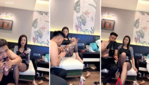 【可可夫妻】黑丝美腿诱惑男友-97LZTD-83454157150