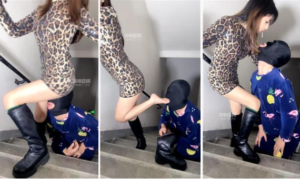 【津津小主】户外楼道调贱奴-97LZTD-8345415717102