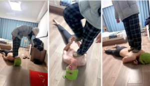 【戚戚s】腿绞窒息-品尝臭脚丫-鞭打-97LZTD-8345415717117