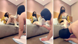 【不期而遇】手脚深喉踩踏-97LZTD-8345415717130