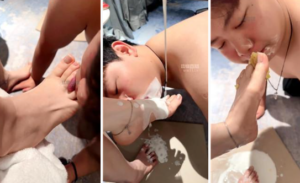 【糖糖子】闻到脚就犯贱的狗-97LZTD-8345415717173