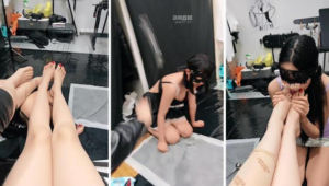 【靴嘉倪】两只母狗齐发骚【双视角版】-97LZTD-8345415717195