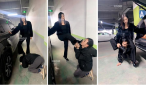 【可可夫妻】车库中公开处刑-97LZTD-8345415717233