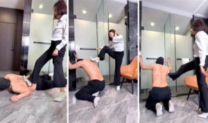 【彼岸】白领-高跟鞋跟狠踹-97LZTD-8345415717255