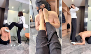 【彼岸】白领-高跟鞋跟狠踹-97LZTD-8345415717255