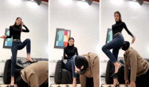 【Da猫】175大长腿素羞辱小矮人-97LZTD-8345415717263