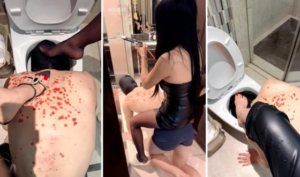 【琪琪女王殿下】双S-性感女神暴力虐打【双视角版】-97LZTD-8345415717294