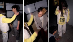 【双子】户外开发小妹踩狗爪-97LZTD-8345415717303