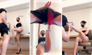 【甜一】高跟碾压踩-连环踢裆-97LZTD-8345415717307