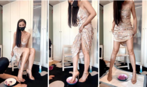 【微希】裸足喂食大餐-97LZTD-8345415717328