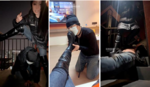 【心伊】长靴女神户外处刑-97LZTD-8345415717357