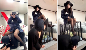 【小猫大人】真实给素人情侣s当家奴【双视角版】-97LZTD-8345415717373