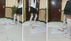 露脸甜美jk小女生萱萱踩+处决一堆金鱼 -97LZTD-8345415717386