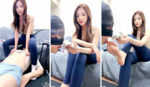 【子琳】健身后原味玩骚奴-97LZTD-8345415717394