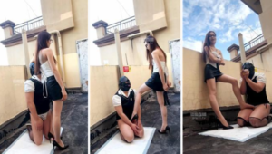 【蛋蛋老师】天台公开处刑骚狗-97LZTD-8345415717399