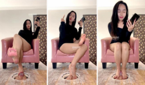 【芊芊Lucky】车模S玉足虐狗舌-97LZTD-83454157174419