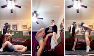 【领主】美腿连环踢裆场-97LZTD-834541571745151