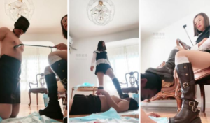 【冷兮】长靴女神玩刑奴-97LZTD-83454157174516104