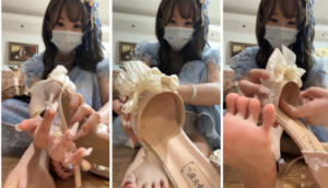 【第一视角】【六六】洛丽塔高跟鞋-97LZTD-83454157174516107