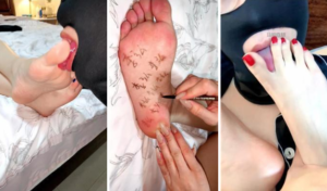 【可可美脚女王】近距离玉足品尝-97LZTD-83454157174516118