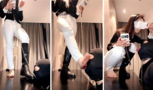 【晚晚】长靴女神踩虐废物-97LZTD-83454157174516119