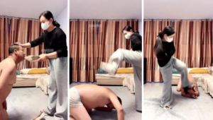 【贝拉】踢踹踩踏-连环耳光-97LZTD-83454157174516136