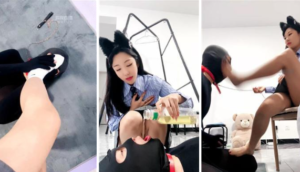 【汐】惩罚偷鞋奴-97LZTD-83454157174516142