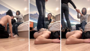 【小戚】双S-脏鞋白袜玩虐奴才【双视角版】-97LZTD-834541571745161829