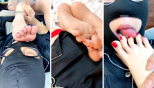 【可可美脚女王】近距离恋足狂舔【完整版】-97LZTD-8345415717451618409