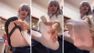 【第一视角】美少女晴天小猪美脚羞辱pov直播及线下小视频合计-97LZTD-8345415717451618423