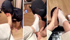 【可可公主】逛街一整天的鞋袜羞辱-97LZTD-83454157174516184999