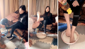 【津津小主】狗嘴伺候主子沐足【双视角版】-97LZTDGXFC-0000031327015