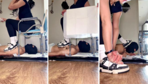 【may老师】运动鞋白袜玩贱奴-97LZTDGXFC-000003132702307