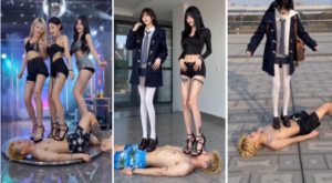 【段子先生】 众多美女踩着毯子跳舞-97LZTDGXFC-000003132702564