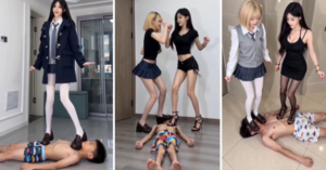 【段子先生】 众多美女踩着毯子跳舞-97LZTDGXFC-000003132702564