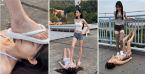 【段子先生】美女虐踩小短片-首发-97LZTDGXFC-000003132702565