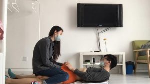 【活力诗蔓】(运动榨汁）诗蔓校花系列5-5诗蔓新百伦狂踢榨汁