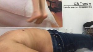 【婧児小主】婧児小主 语言侮辱全体重碾压人肉地毯 踩肚子虐胃部重度践踏 跳踩